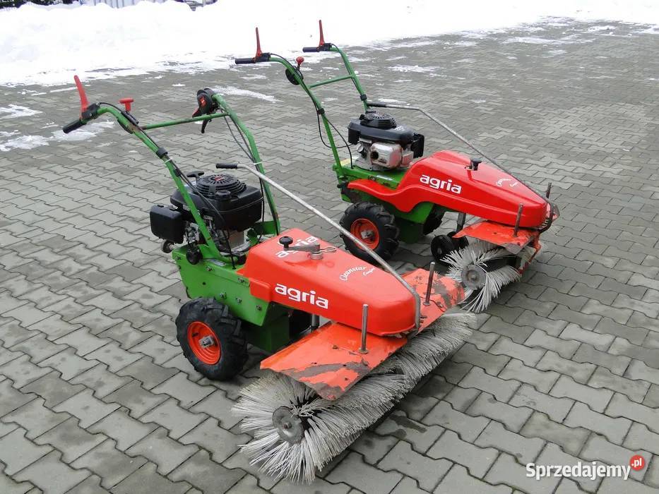 Odśnieżarka Szczotka Zamiatarka DO KOSTKI ŚNIEGU Łętownia