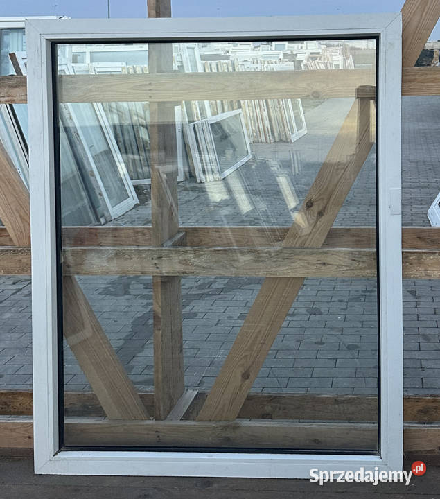 OKNA KacprzaK Witryna 99X127 FIX Używany PCV Siedlce sprzedam