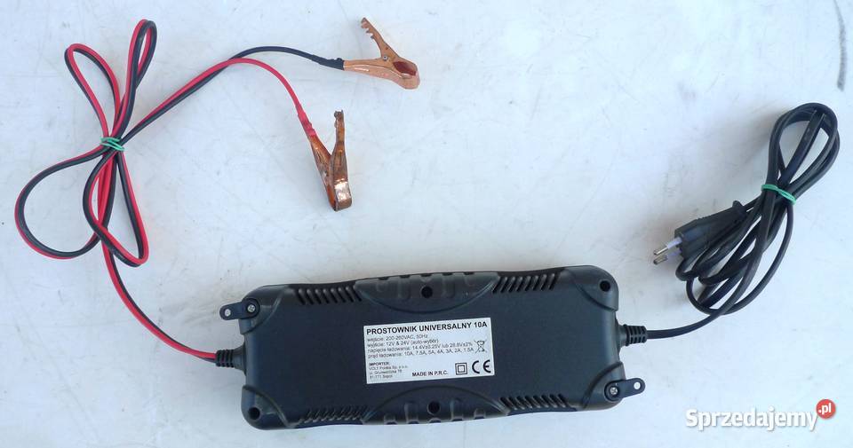 Ładowarka prostownik Volt 10A do akumulatorów 12 Godziesze Wielkie