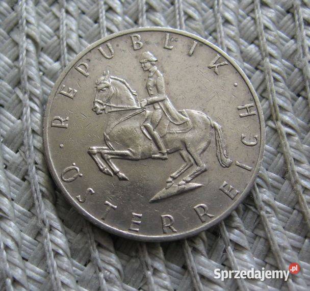 Austria 5 Szylingi 1974r Numizmatyka Kalisz sprzedam