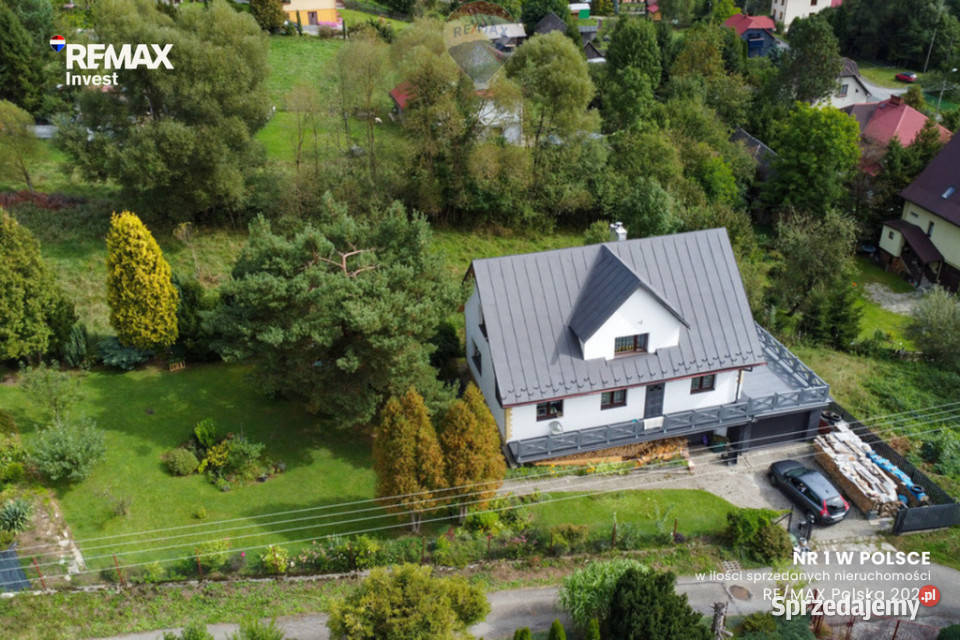 Dom w górach w lokalizacji Sopotnia Mała asfalt sprzedam
