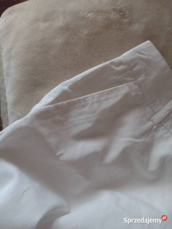 38M ZARABiałe spodnie kuloty spodenki rybaczki małopolskie