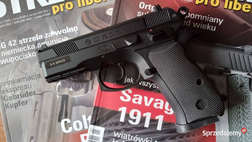 Pistolet ASG CZ 75 D Compact sprężynowy Chotomów