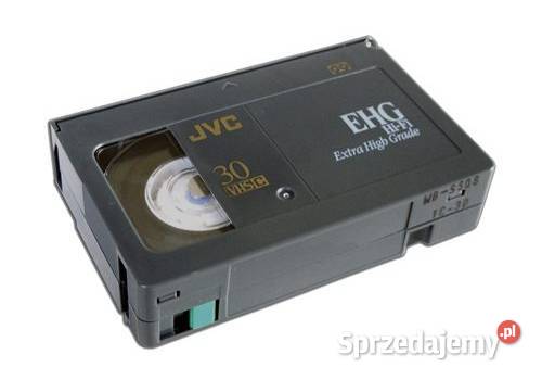 Przegrywanie kaset VHS Hi8 MiniDV magnetofon Usługi informatyczne Zielona Góra