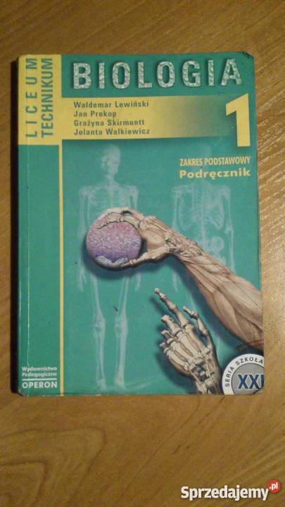 Biologia 1 podręcznik podstawowy OPERON lictechn Tarnów