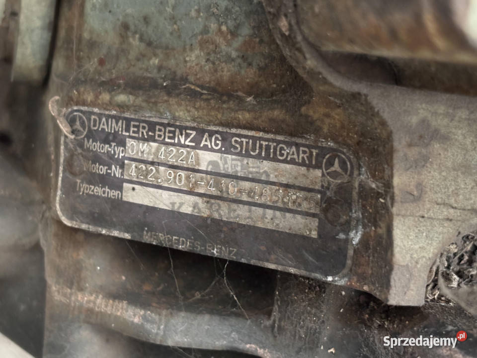 Mercedes OM422A OM 422A 422901 Silnik Słupek Pozostałe Jastrzębniki