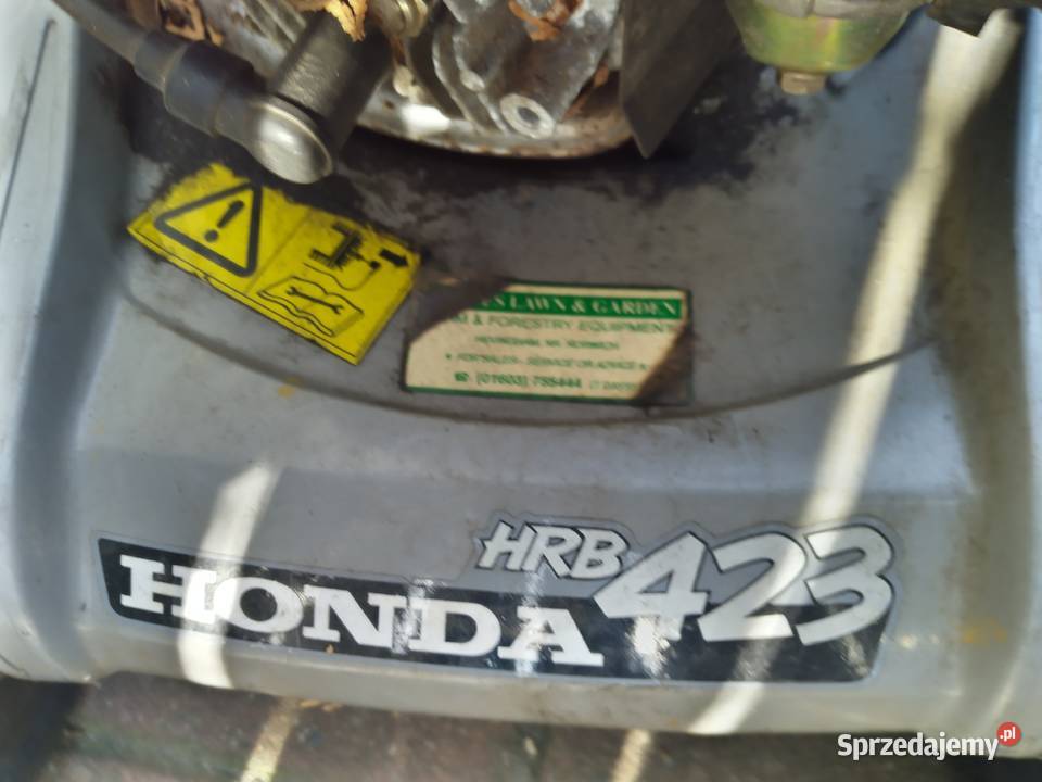 Dawca czesci kosiarka spalinowa Honda HRB 423 Gdańsk sprzedam
