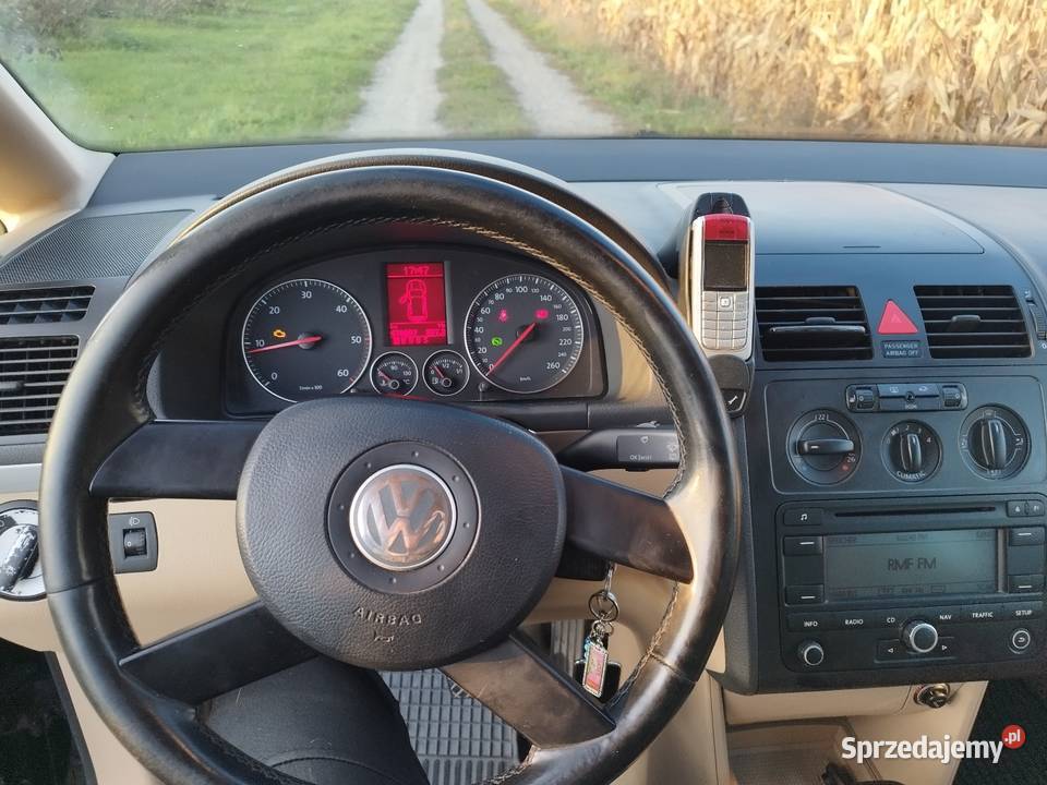 Sprzedam wv Touran uszkodzony Touran Prądzew