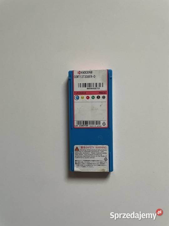 Płytki KYOCERA GOMT13T308ERD PR830 Czarnożyły