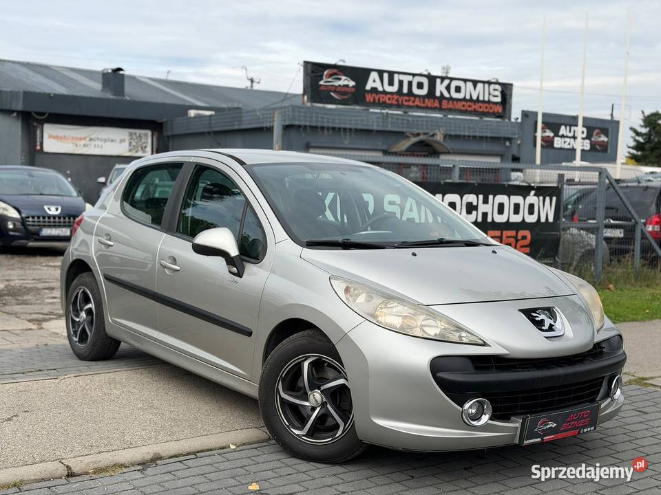Peugeot 207 14 Benzyna 95 2008 r RATY śląskie Częstochowa