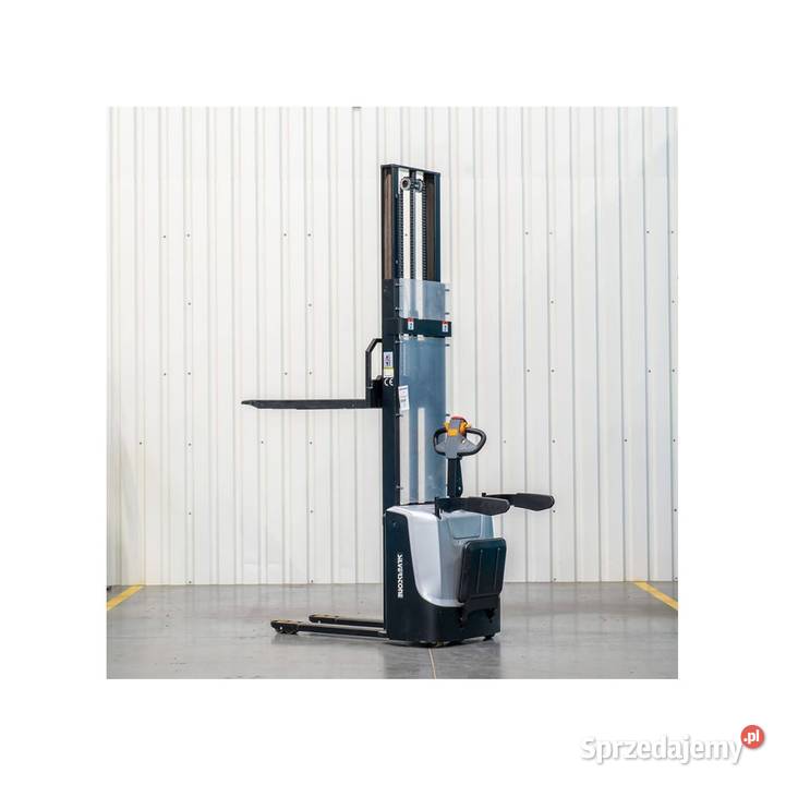 Elektryczny wózek podnośnikowy z platformą Wózki widłowe