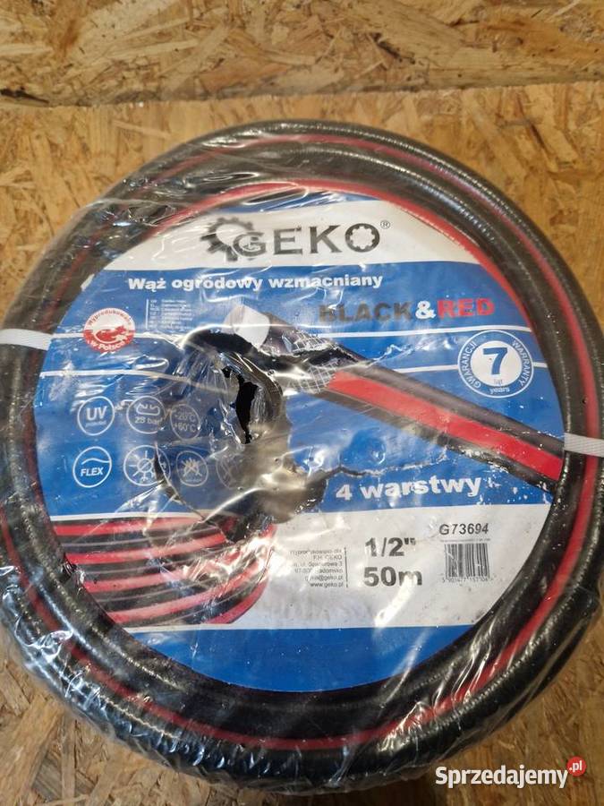 WĄŻ OGRODOWY 4WARSTWOWY 12 50m GEKO Głogowa