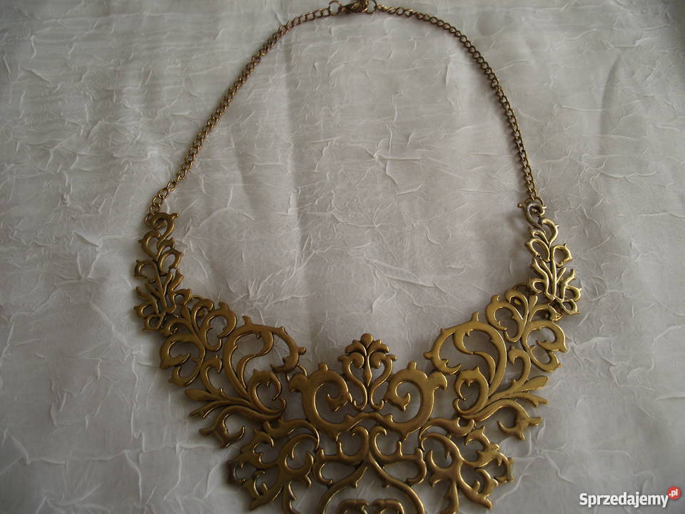 KORONKOWA KOLIA ZŁOCONA Piła