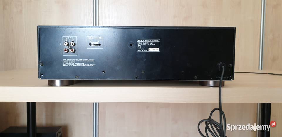 SONY STEREO CASETTE DECK TCWR870 Magnetofony Nowy Sącz