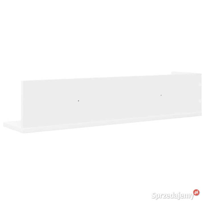 Półki ścienne 2 białe 75x165x165 WM860031 Warszawa