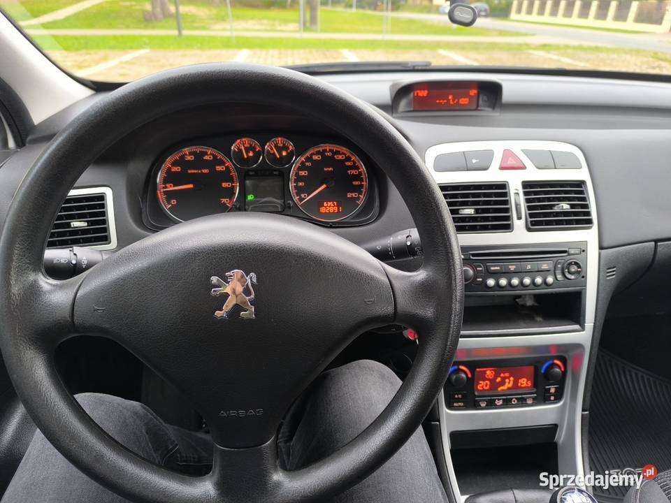 Peugeot 307 Lift Klima 16 2007 Benzyna 5 drzwi w nieuszkodzony Złotów