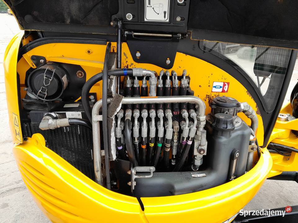 KOPARKA GĄSIENCOWA 29 TONY JCB CAT VOLVO KUBOTA Kabina