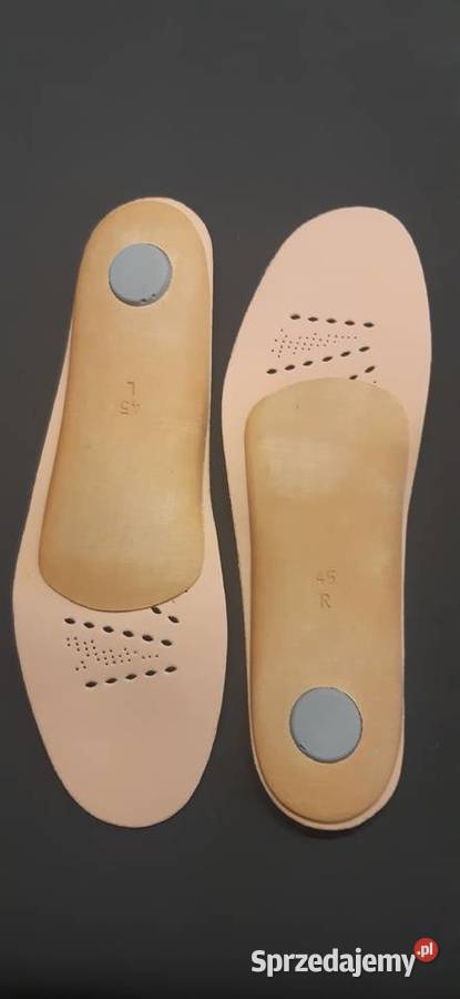 Wkładki ortopedyczne z usztywnieniem Rozmiar 44 mazowieckie Nowe Miasto