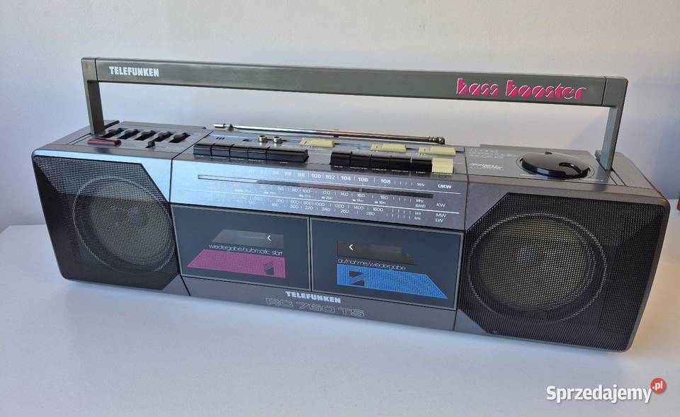 Radiomagnetofon Telefunken RC 760 TS dolnośląskie Jawor sprzedam