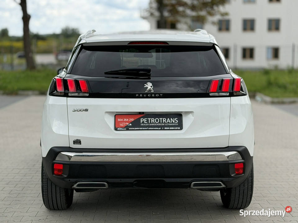 Peugeot 3008 16 HDI 120 LED Automat Nawigacja Mrągowo