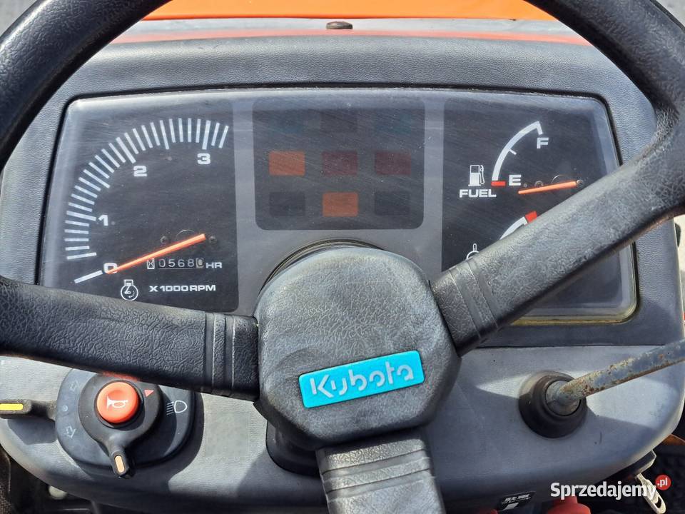 Traktorek traktor KUBOTA GB14D 14 44 Skrzynia biegów Manualna Małuszyn