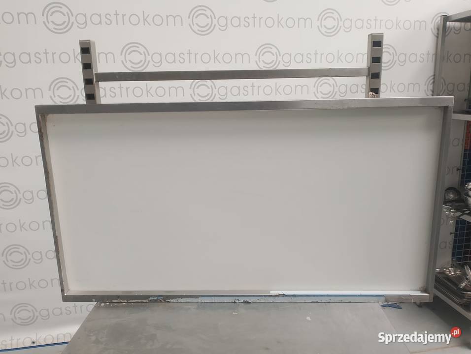 BLAT ZE STALI NIERDZEWNEJ Z RANTEM 130X70