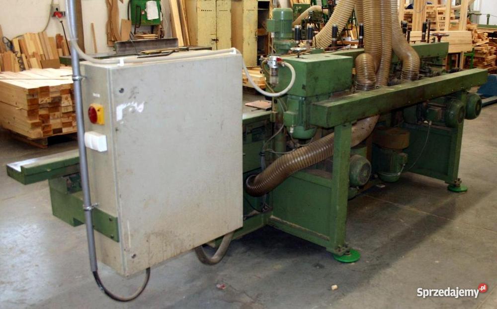 Strugarka czterostronna GUBISCH typ M 1724 podkarpackie Wola Mielecka