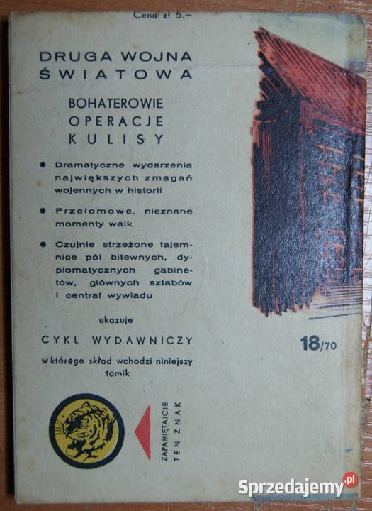 Żółty Tygrys Pozdrówcie Odrę 1870 Parczew