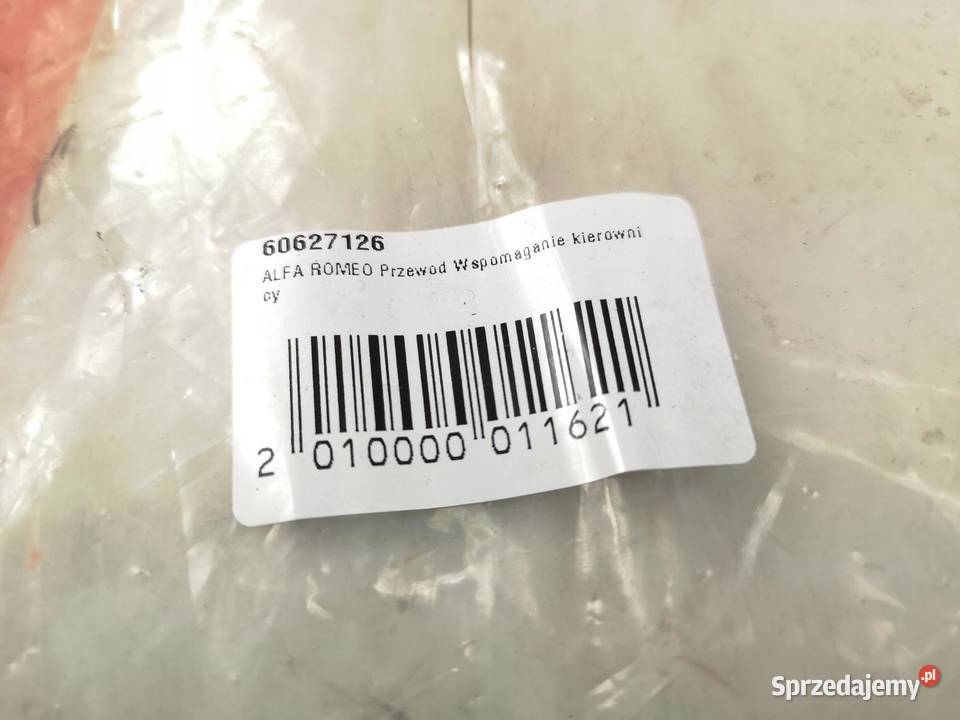 PRZEWÓD WSPOMAGANIA SZTYWNY ALFA ROMEO 145 146 osobowe lubelskie sprzedam