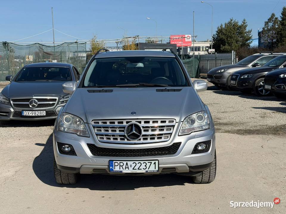 MercedesBenz ML 30 Diesel 4x4 Automat Raty 2009r kupiony w Polsce Wrocław