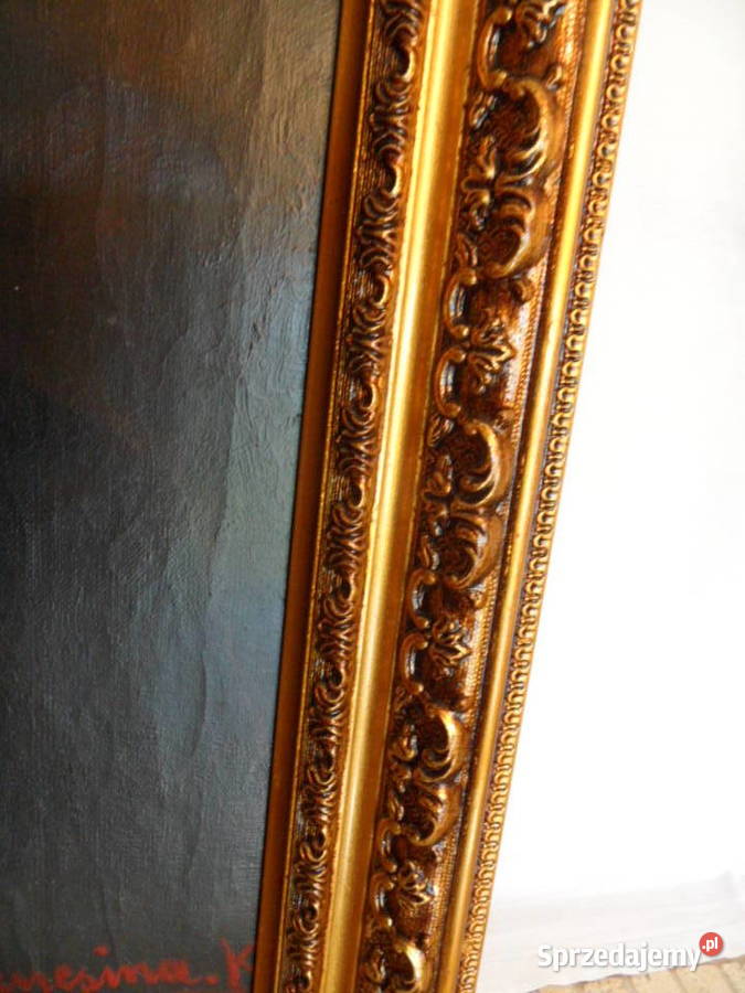 Stary obraz 19 wiek 1870