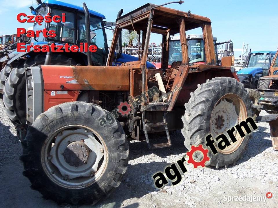 Massey Ferguson 698 części skrzynia biegów oś Byków