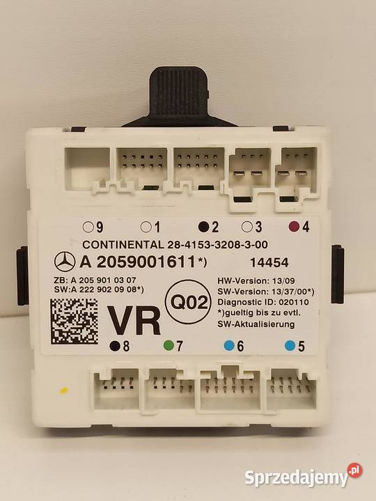 MERCEDES W205 MODUŁ STEROWNIK DRZWI A2059001611 osobowe sprzedam