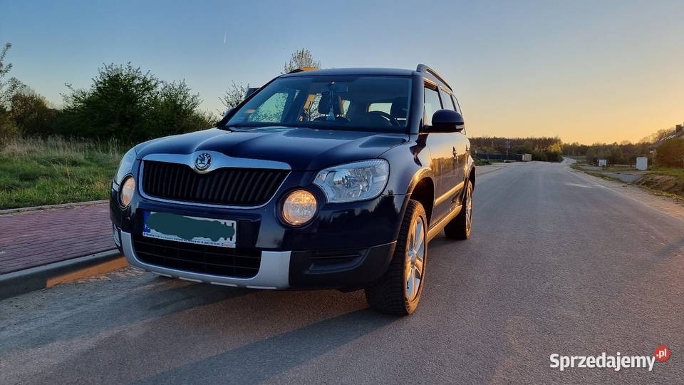 Skoda Yeti salon polska 6 biegów Rok produkcji 2011 Samochody osobowe Częstochowa