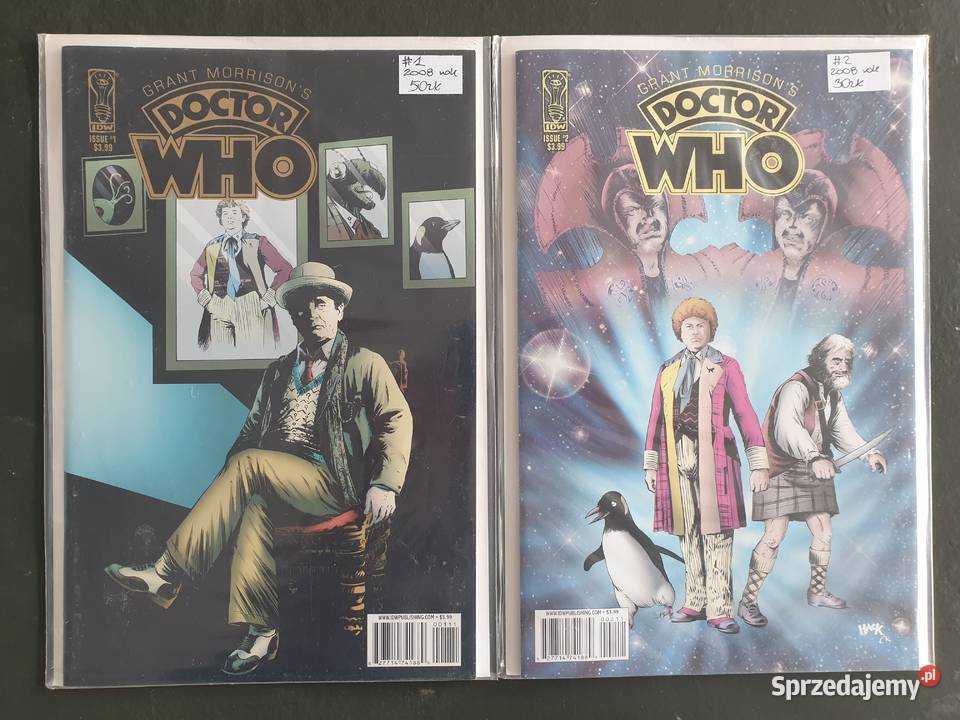 Doctor WHO 2 komiksy język angielski 2008 Gdynia