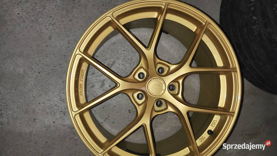 Sprzedam 4xFelgi JR SL01 et42 BLANK GOLD 5x108 podkarpackie Krosno