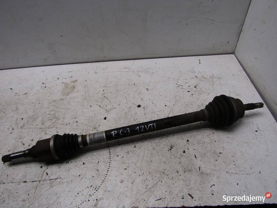 PÓŁOŚ PRZEDNIA PRAWY PRZÓD 12 VTI CITROEN C3 III