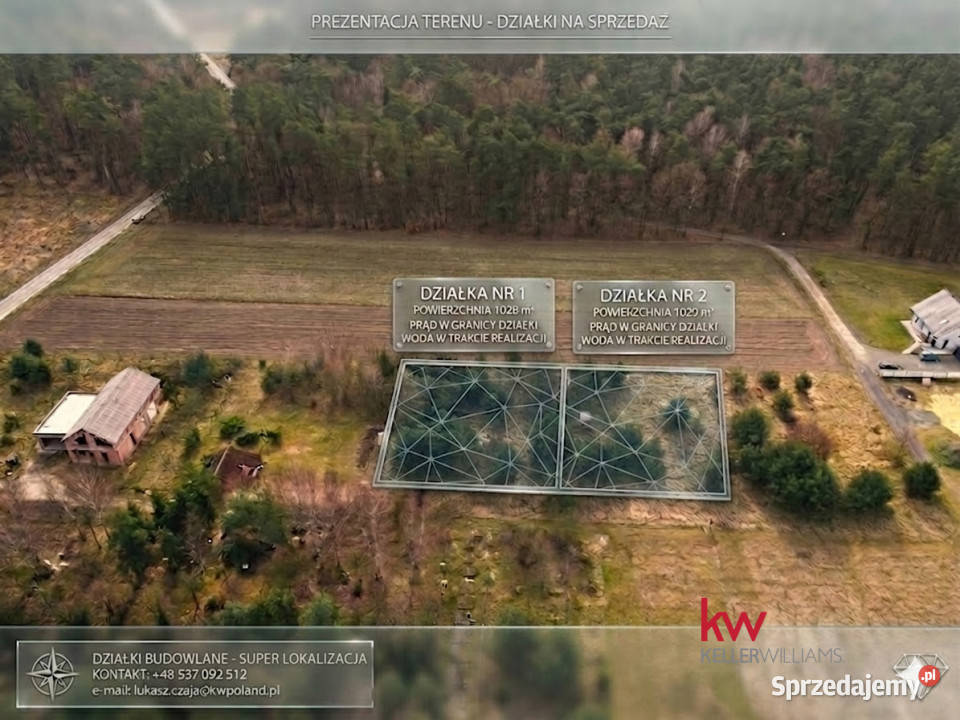 sprzedaży działki 1029m2 Sierakowice 1029m2 sprzedam