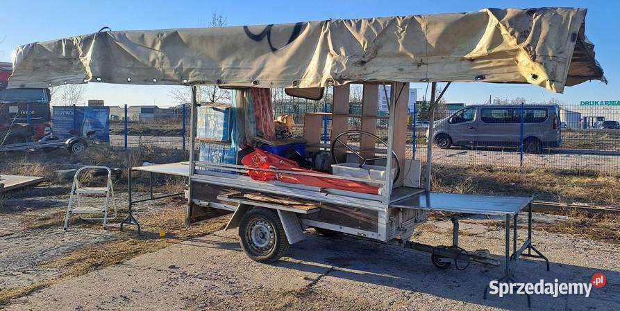 Przyczepa dmc 750 stragan bazar gastronomia gastronomiczne Gastronomiczne Żary