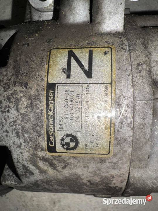 Sprężarka kompresor klimatyzacji BMW n42b20 Części samochodowe Kłomnice