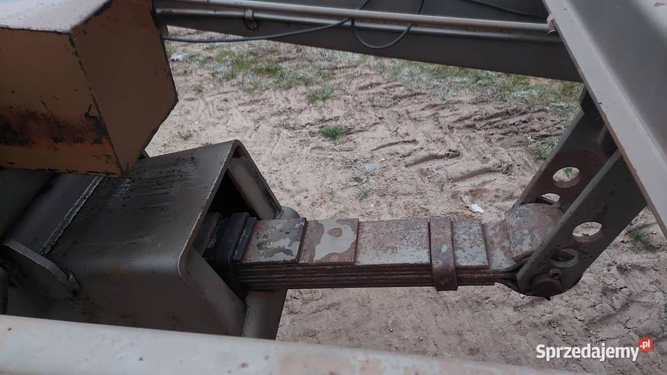 Przyczepa skorupowa Brimont 8t własna hydraulika