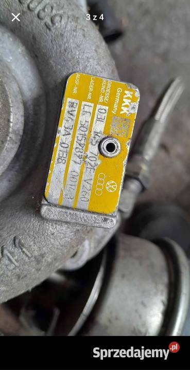 Turbina 20tdi pod 19 tdi afn wtryski 0260 korpus Katowice sprzedam