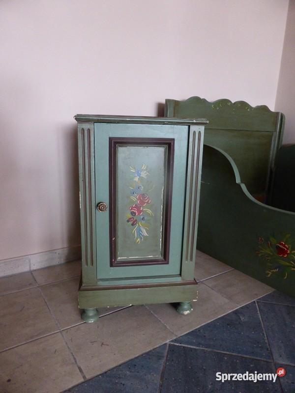 Ludowe łóżko z wiejskiej chaty wielkopolskie Ostrów Wielkopolski sprzedam