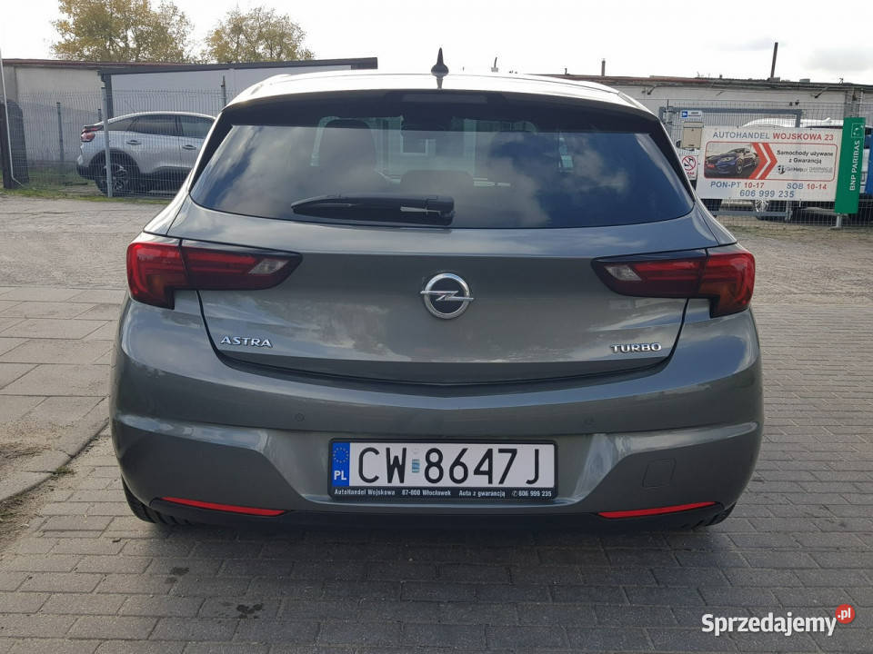 Opel Astra 14 Turbo Benzyna Klimatronik Navi Włocławek