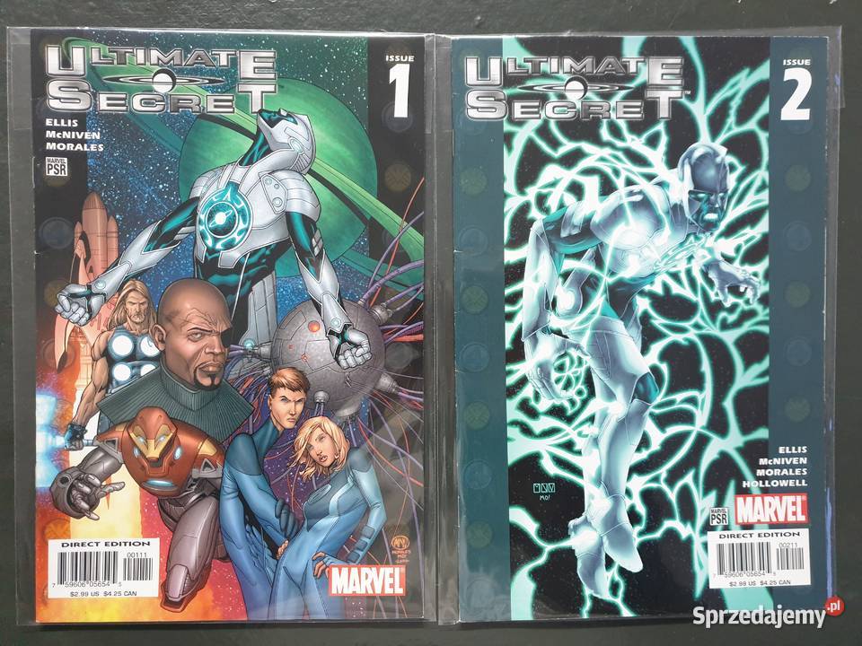 Ultimate 9 oryginalnych komiksów Marvel USA Gdynia