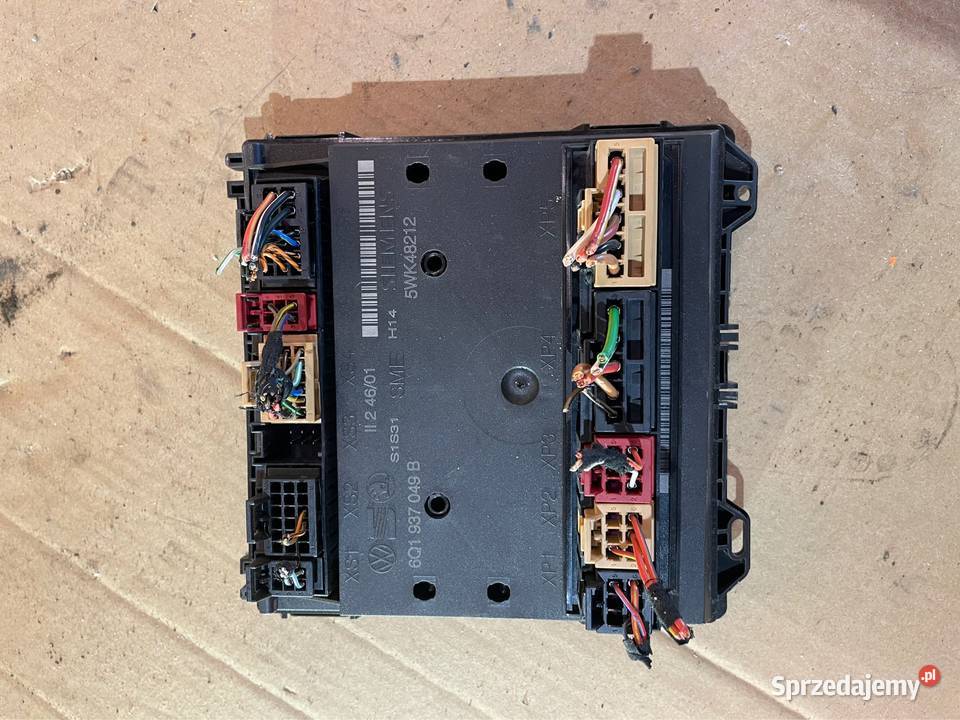 Moduł komfort komfortu vw volkswagen polo 4 9N
