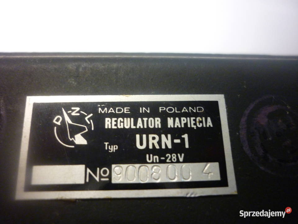 Regulator napięcia URN1 PZL podkarpackie Dębica