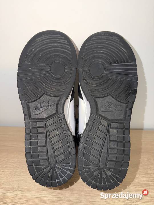 Nike Dunk High czarnobiałe 39 EU stan damskie małopolskie Kraków