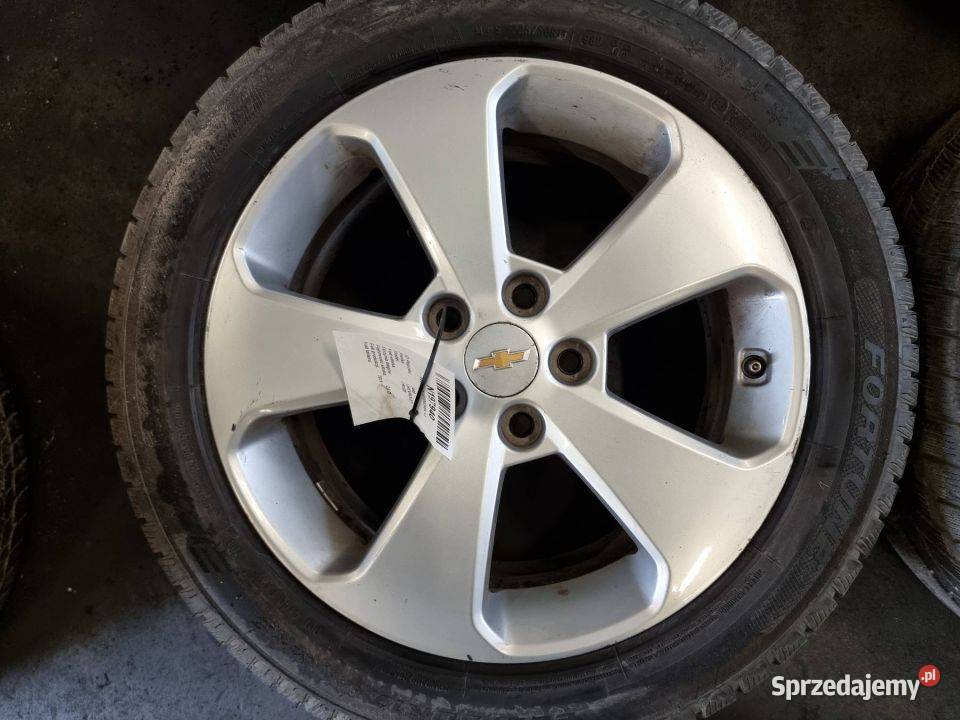 ALUFELGI KOMPLET CHEVROLET CRUZE 96831802 17X7J kujawsko-pomorskie sprzedam
