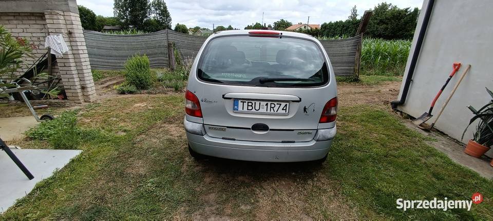 Renault Megane scenic 19 dCi diesel welurowa tapicerka Scenic Sandomierz